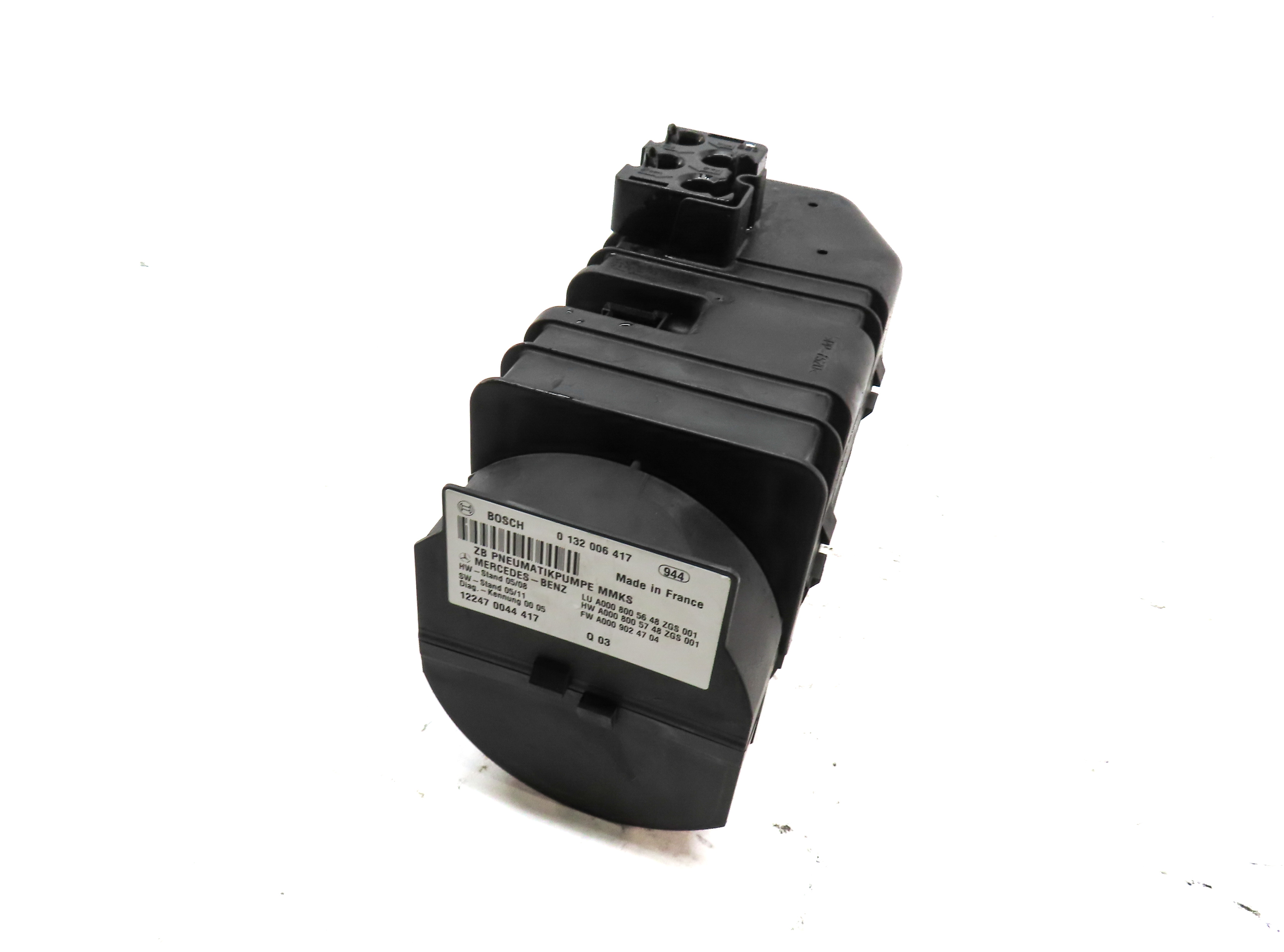 2013 MERCEDES ML550 (W166) DYNAMIC SEAT LUMBAR ADJUST VACUUM PUMP MOTOR — exact item pictured